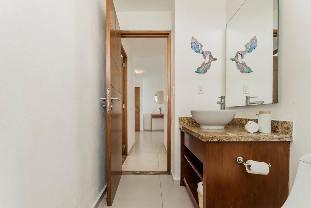 Reef Beachfront 3Bdr Apartment By Casa Paraiso Cancún Exterior foto