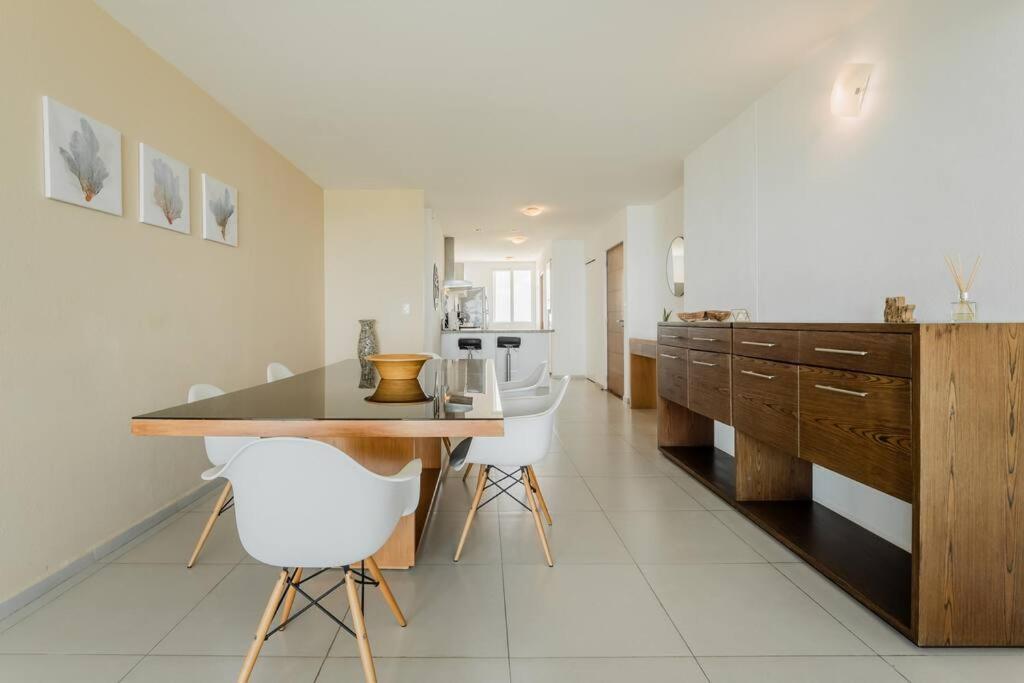 Reef Beachfront 3Bdr Apartment By Casa Paraiso Cancún Exterior foto