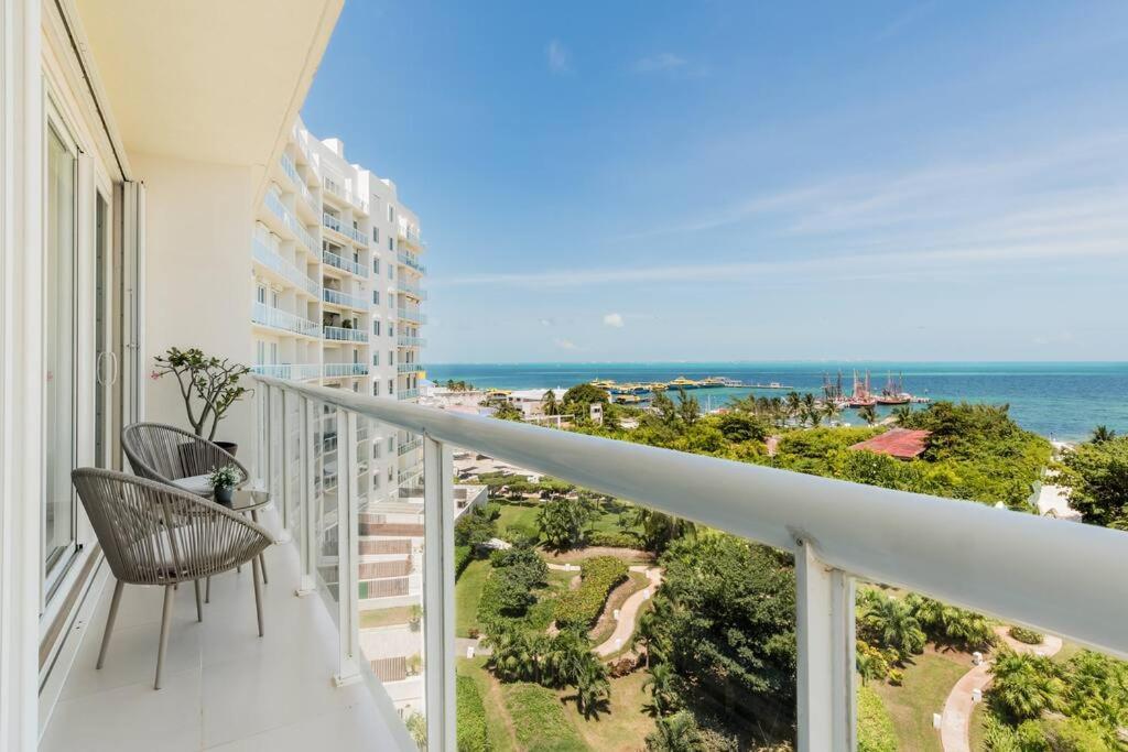 Reef Beachfront 3Bdr Apartment By Casa Paraiso Cancún Exterior foto