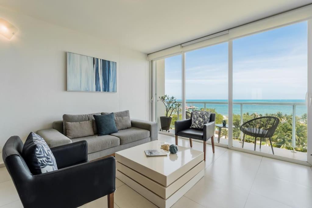 Reef Beachfront 3Bdr Apartment By Casa Paraiso Cancún Exterior foto
